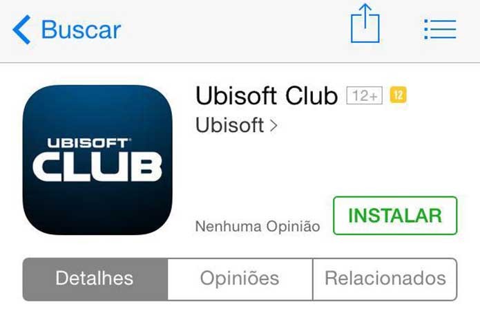 Instale o Ubisoft Club (Foto: Reprodução/Murilo Molina)