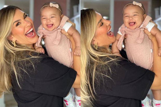 Lore Improta mostrando momento fofo da filha (Foto: Reprodução/ Instagram)