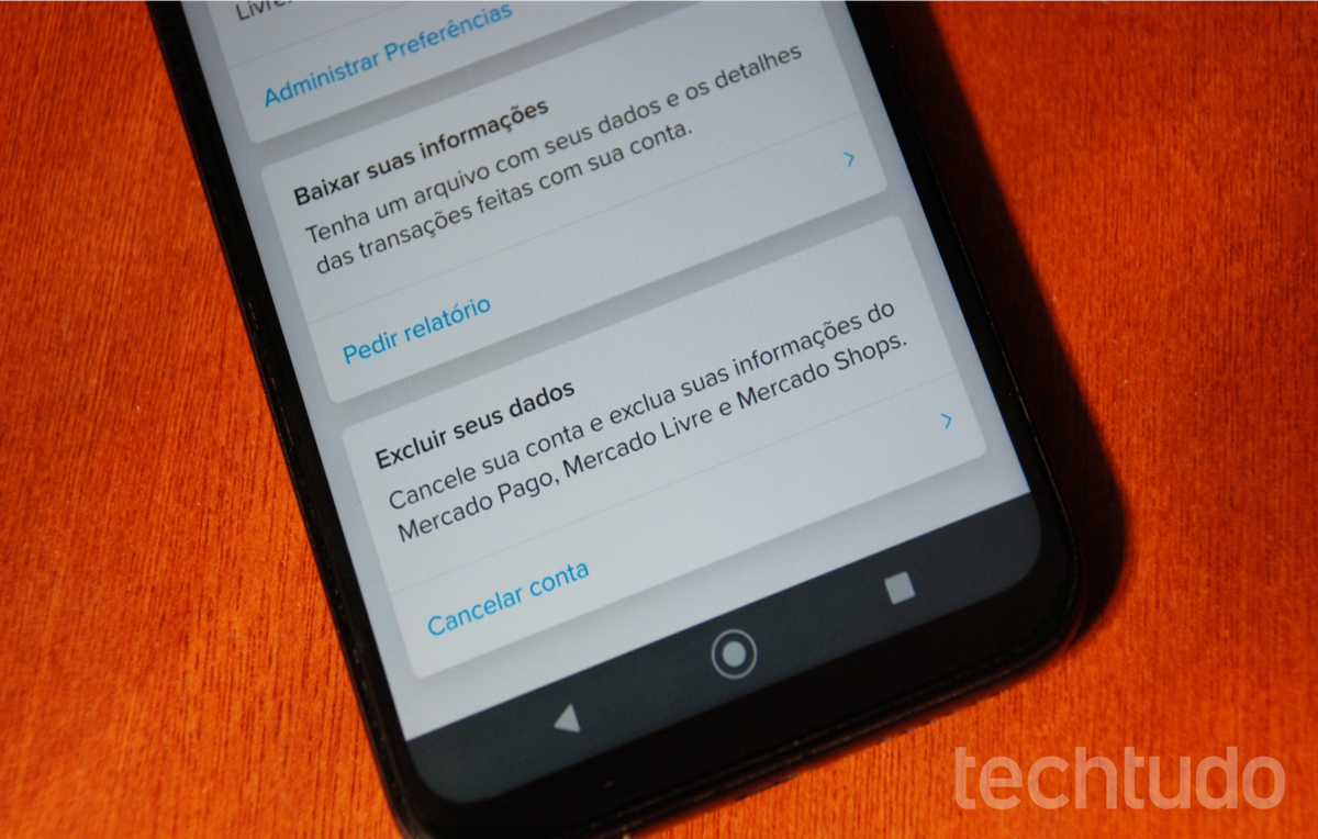 Como excluir a conta do Mercado Pago pelo celular
