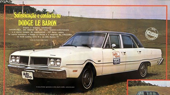 Teste de 1978: Sofisticação e conforto no Dodge Le Baron