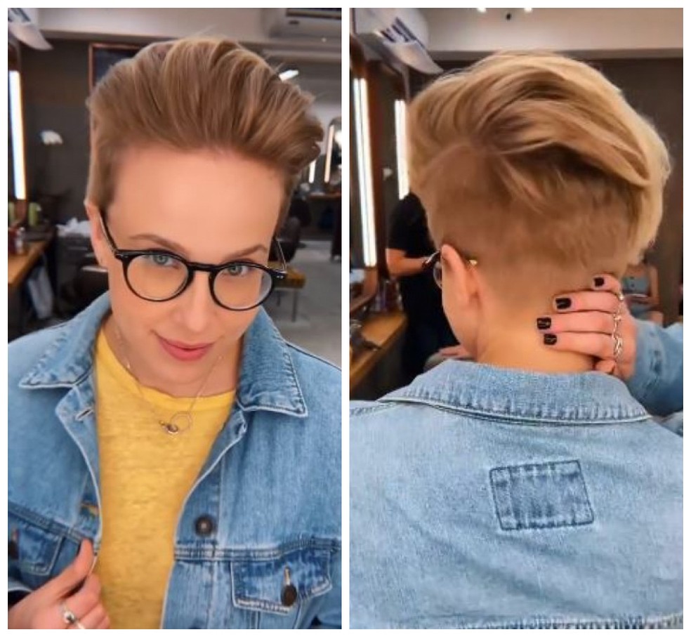 Marcella Rica Raspa Nuca E Laterais Do Cabelo Estou Sem Limites Famosos Gshow