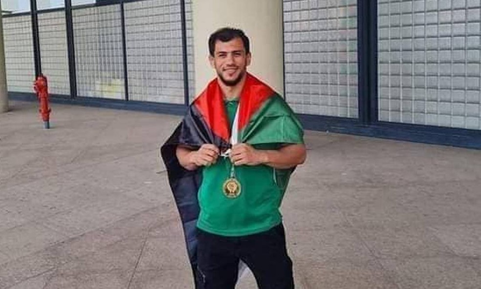 Fethi Nourine decide deixar Olimpíadas após sorteio indicar possível confronto com judoca de Israel — Foto: Reprodução