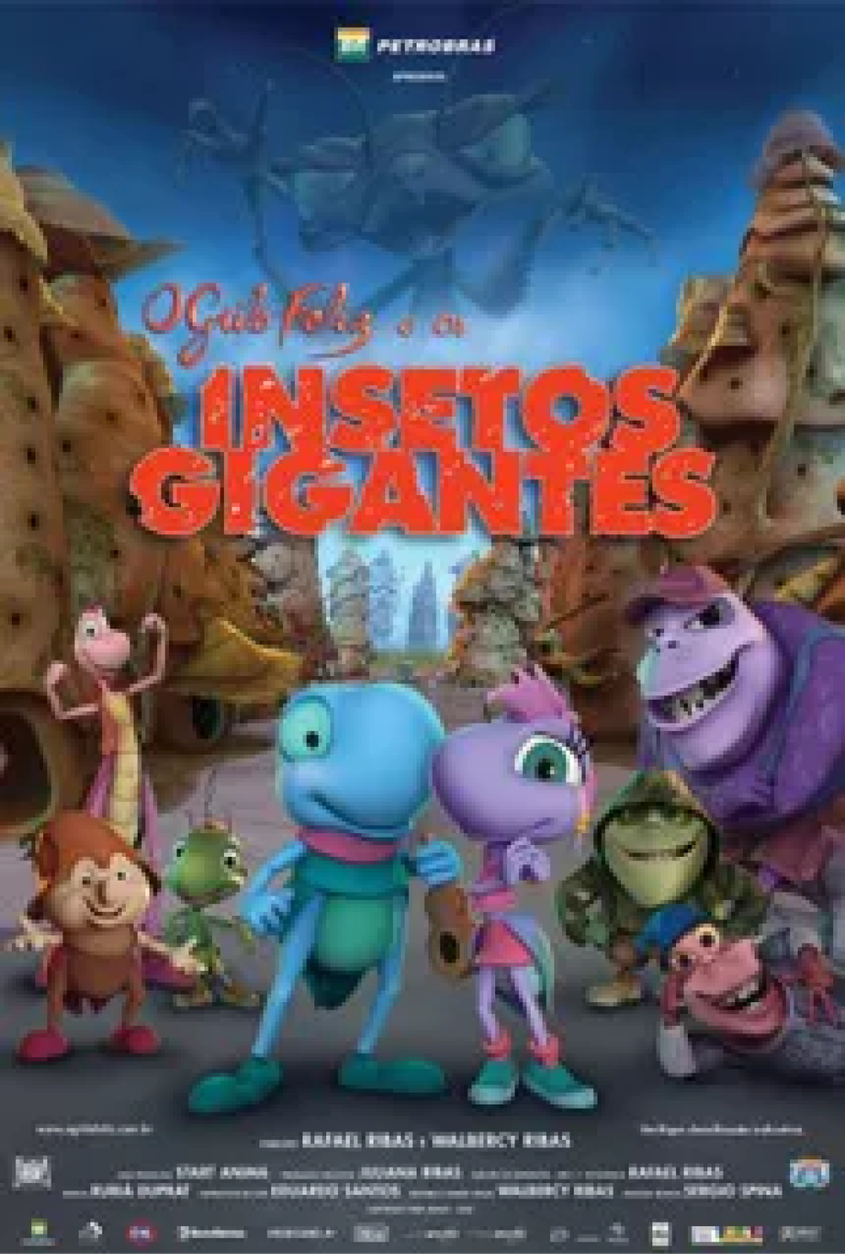 O Grilo Feliz e Os Insetos Gigantes Filmes Apoiados globofilmes
