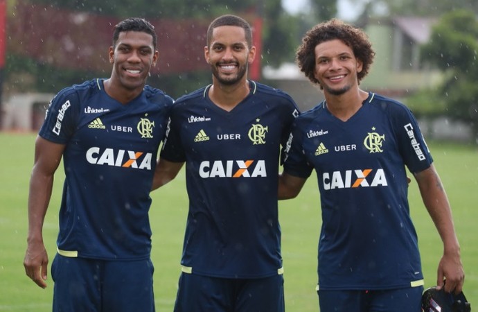 Uniforme Flamengo Treino (Foto: Gilvan de Souza/Divulgação Flamengo)