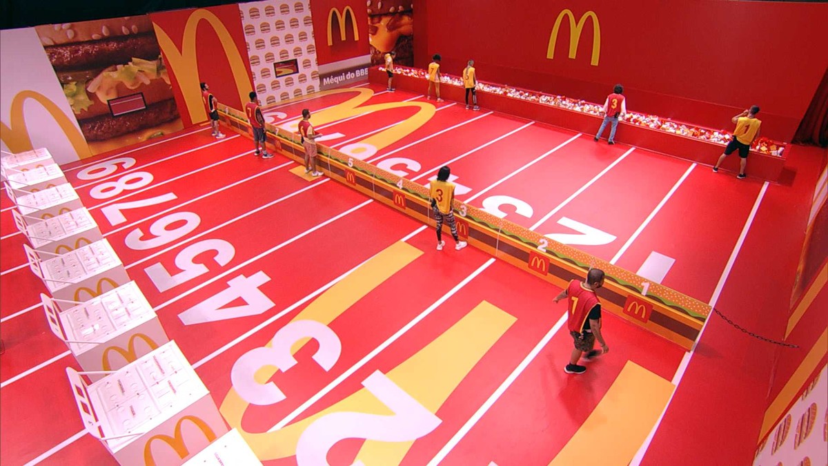 Prova do Líder McDonald's bate 4 horas de duração no BBB21 ...