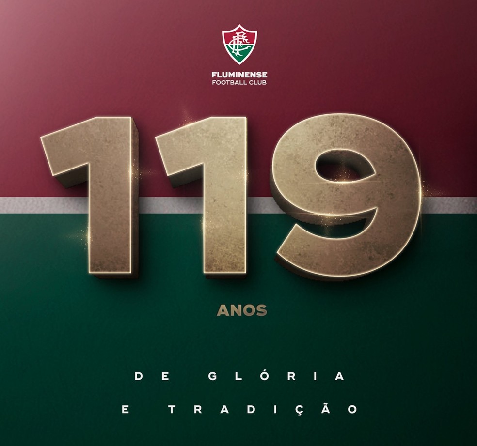 Fluminense Completa 119 Anos E Recebe Os Parabens De Jogadores Torcedores E Personalidades Fluminense Ge