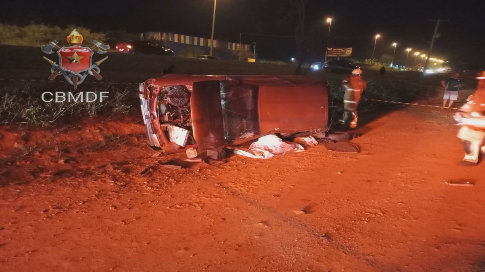 Homem morre após capotar carro na DF-473, no DF