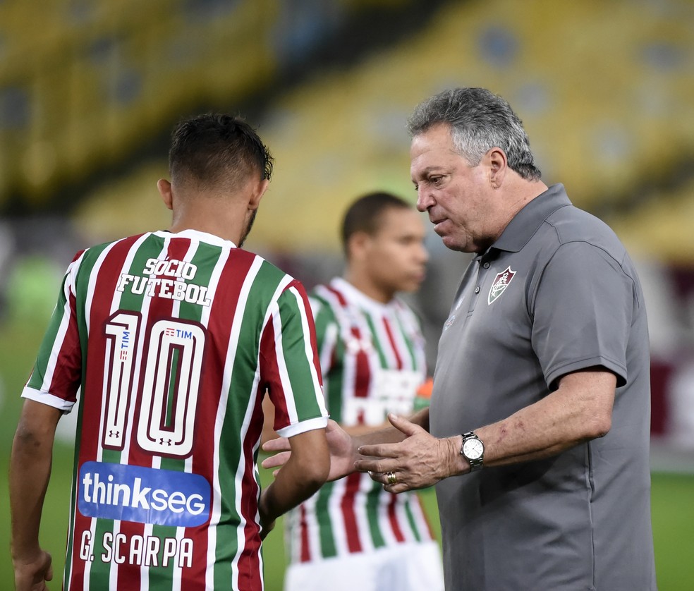 Abel Scarpa Fluminense x Atl�tico-MG Brasileir�o Maracan� � Foto: Andr� Dur�o