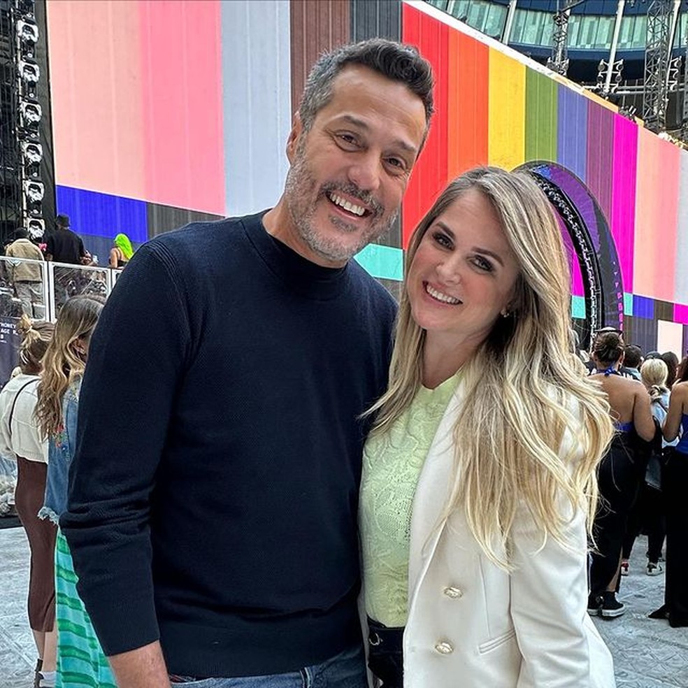 Júlio César e Susana Werner — Foto: Instagram