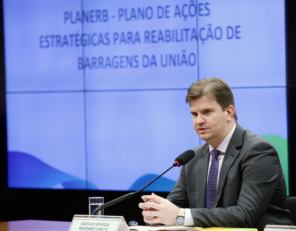 O ministro Gustavo Canuto saiu do Desenvolvimento Regional e foi para a presidência do Dataprev em fevereiro — Foto: Michel Jesus/Câmara dos Deputados
