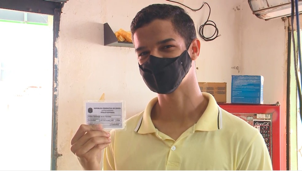 Luís Filho foi um dos adolescentes ajudados pela iniciativa, em Teresina — Foto: Reprodução/TV Clube