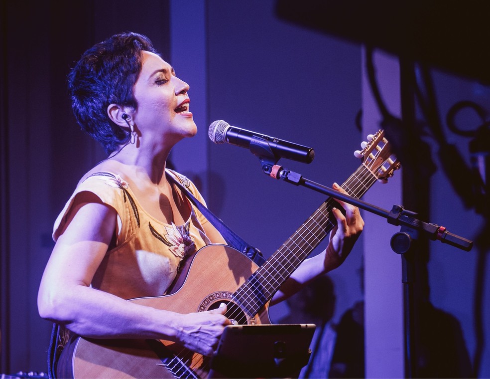 Valéria Oliveira foi uma das artistas selecionadas em editais anteriores na categoria "Música" — Foto: Brunno Martins 