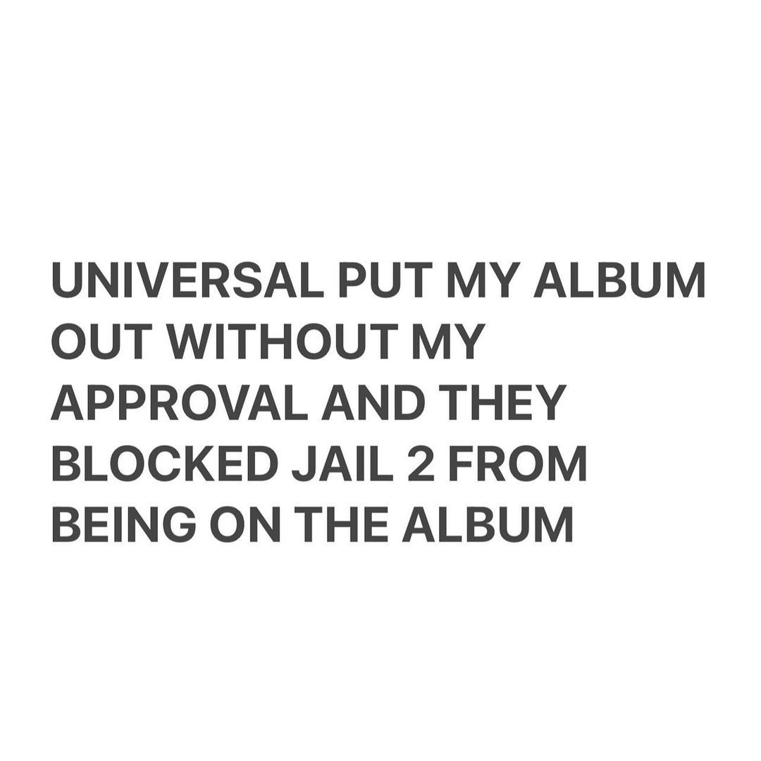 Kanye West diz que gravadora lançou álbum sem permissão (Foto: Reprodução/Instagram)