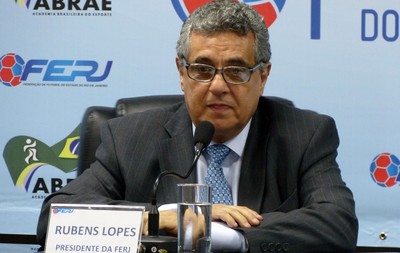 Rubens Lopes presidente da FERJ (Foto: Vicente Seda)