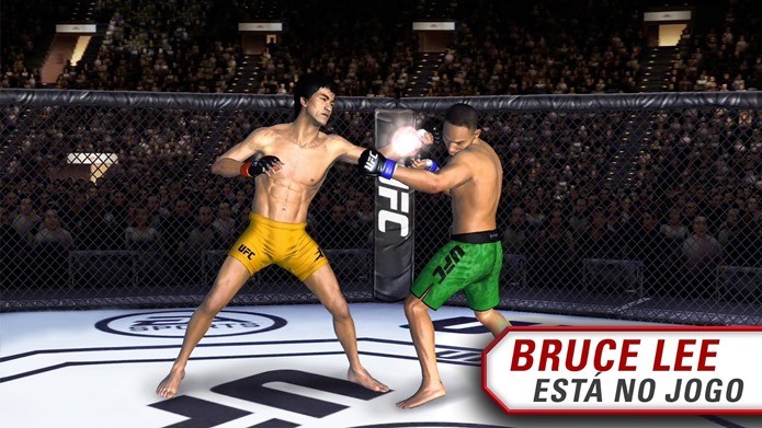 Jogue com Bruce Lee em UFC no celular (Foto: Divulgação / EA)