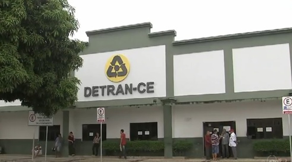 Detran-CE ganha nova sede (Foto: TV Verdes Mares/Reprodução)