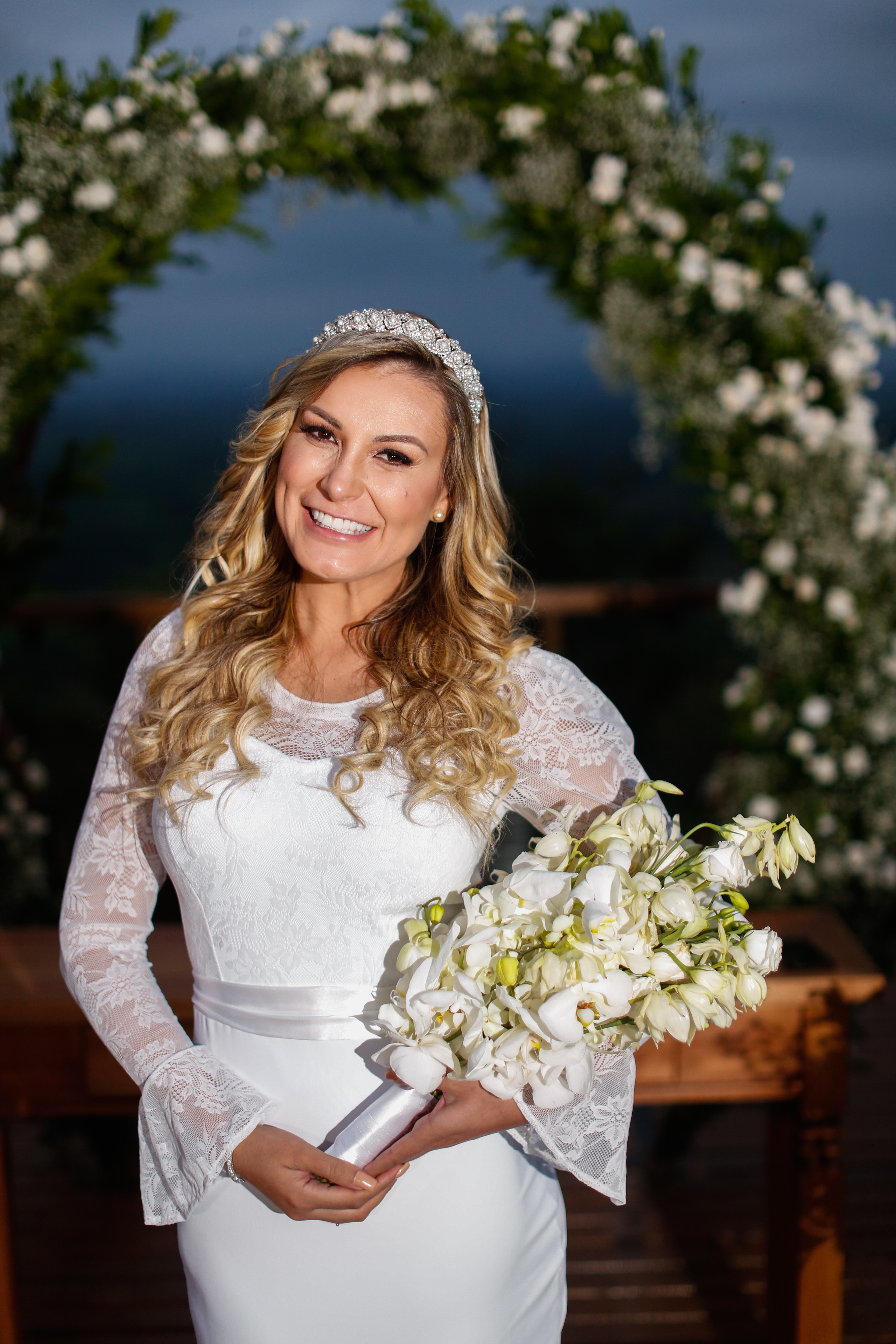 Casamento de Andressa Urach e Thiago Lopes (Foto: Bruno Dias)