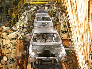 Indústria Montadora Produção industrial Veículos Carro (Foto: Getty Images)