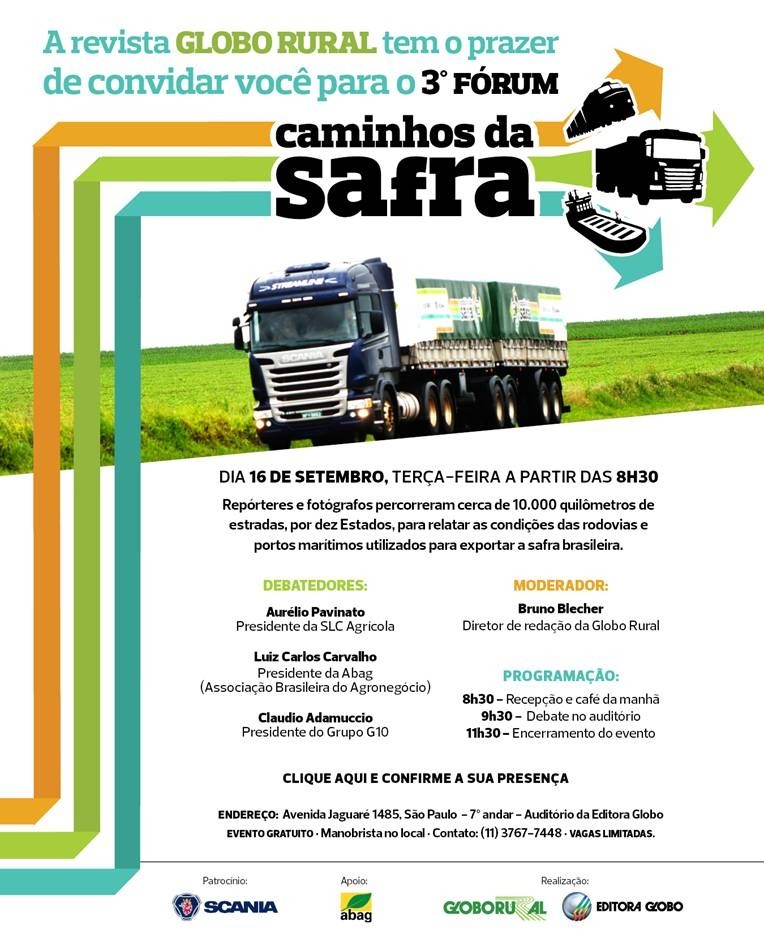 convite_caminhos_da_safra (Foto: Divulgação / Editora Globo)
