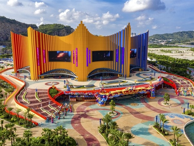 Teatro inspirado no circo é inaugurado na China  (Foto: Divulgação)