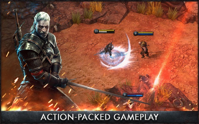 Game da série The Witcher chega ao Android (Foto: Divulgação)