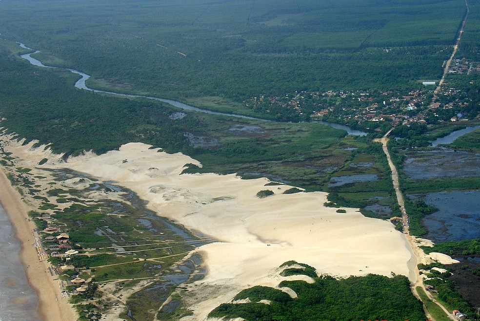 Parque Estadual de Itaúnas, no ES — Foto: Divulgação/ Governo do ES