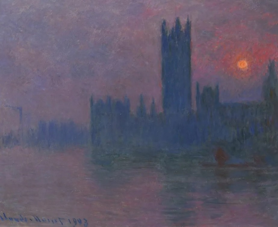 Obra Le Parlement (1900-1903), de Claude Monet
