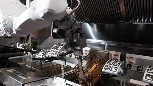 Redes de fast food nos EUA estão usando robôs para preparar alimentos