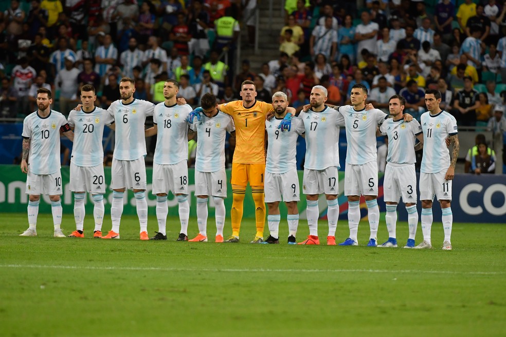 Argentina vive momento delicado  â€” Foto: Ricardo Botelho/CA2019