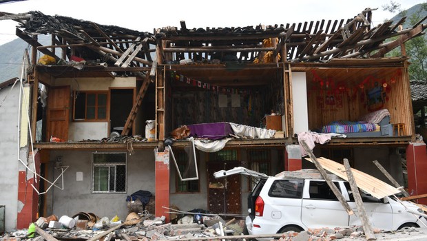 Terremoto na china (Foto: Getty Images)