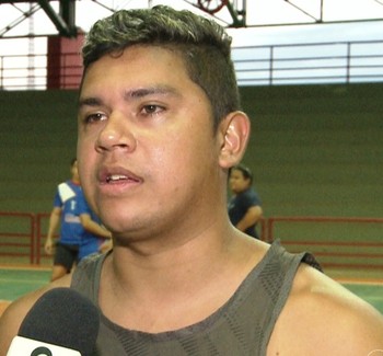 Wemerson Campos, técnico da seleção acreana de futsal (Foto: Reprodução/Rede Amazônica Acre)