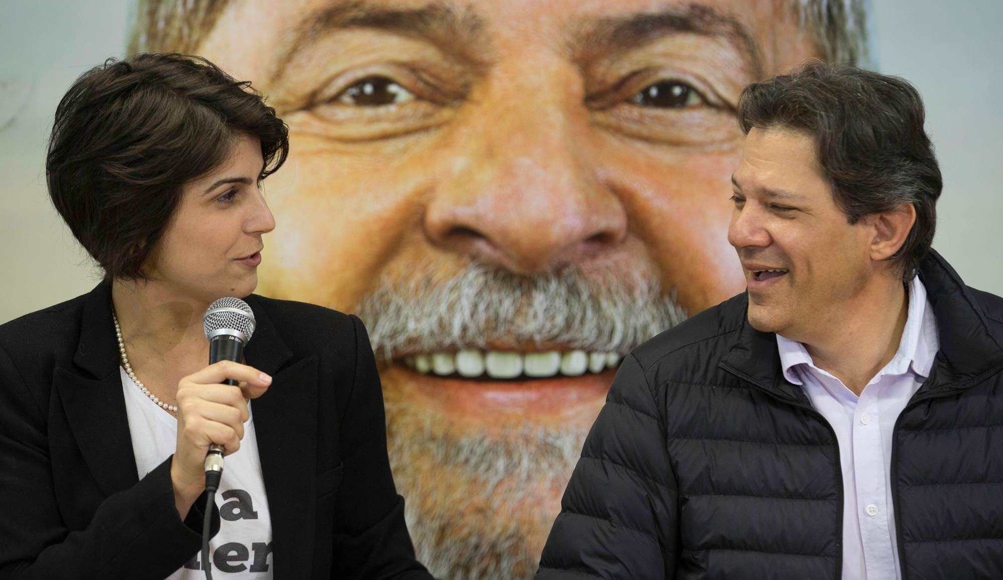 Resultado de imagem para haddad e manuela