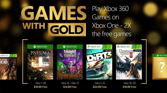 Confira os jogos gratuitos da Xbox Live em novembro (Foto: Divulgação/Microsoft)