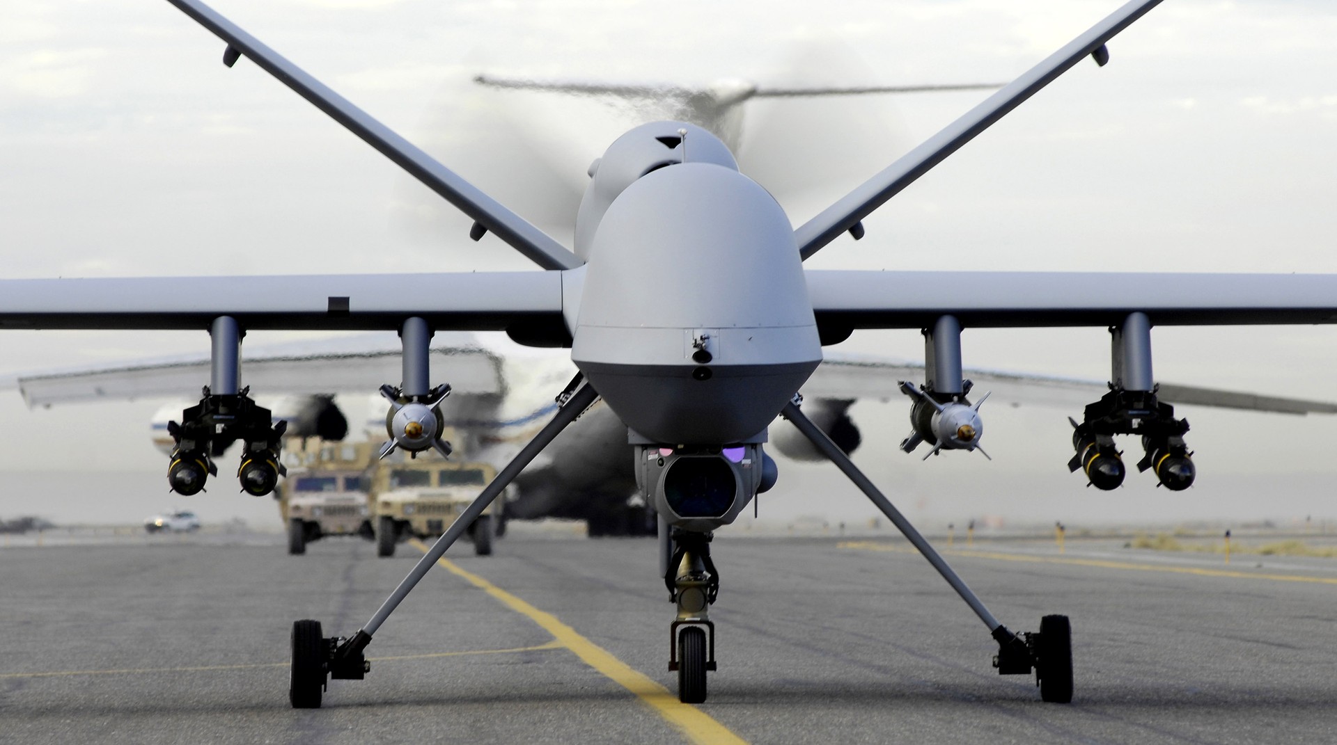 O MQ-9 Reaper, drone usado em operações militares (Foto: Wikimedia Commons)