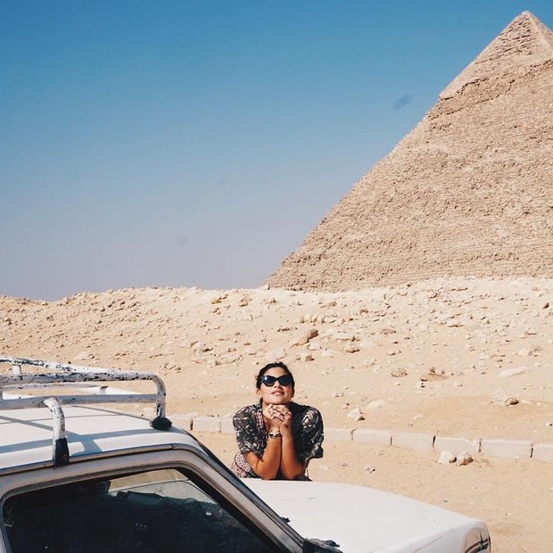 Giulia Costa no Egito (Foto: Reprodução/Instagram)