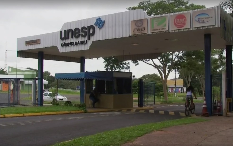 Denúncia de que estudantes estão burlando a lei de cotas foram feitas na reitora da Unesp de Bauru — Foto: Reprodução/TV TEM