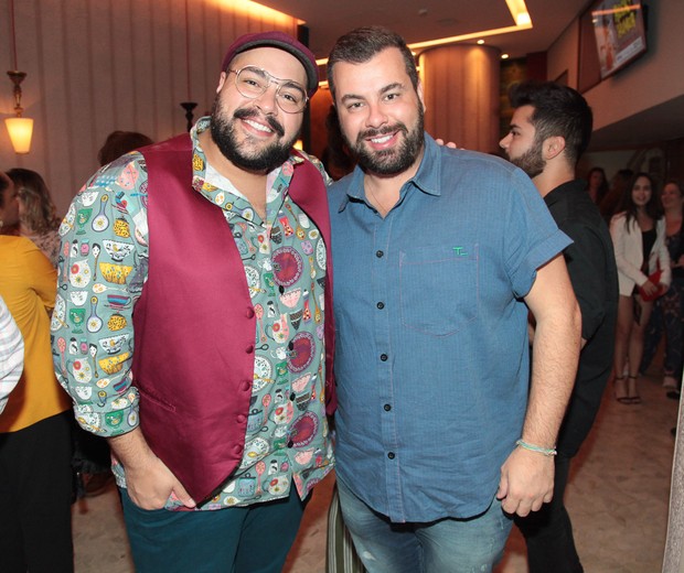 Tiago Abravanel e o marido, Fernando Poli (Foto: Marcos Ribas/Brazil News)