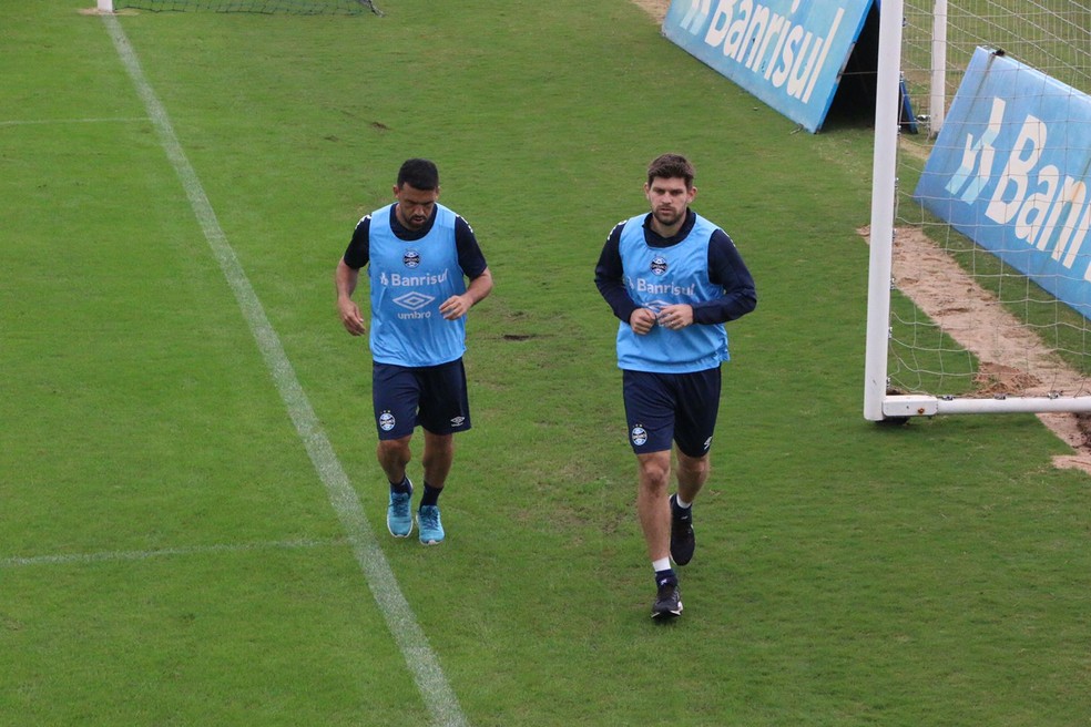 Edilson volta a trabalhar no gramado pelo imortal
