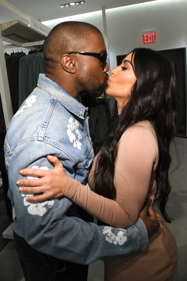 NEW YORK, NEW YORK - FEBRUARY 05:  Kanye West and Kim Kardashian West celebrate the launch of SKIMS at Nordstrom NYC on February 05, 2020 in New York City. (Photo by Kevin Mazur/Getty Images for Nordstrom) (Foto: Getty Images for Nordstrom)