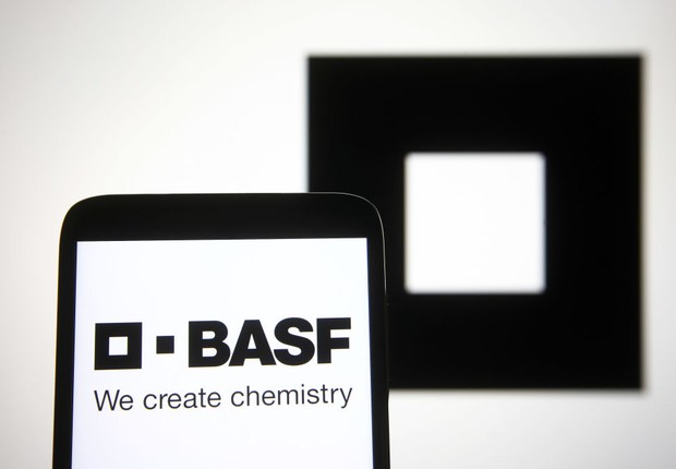 Logo da multinacional química alemã BASF (Foto: Getty Images)