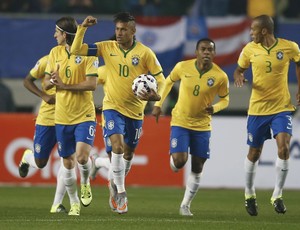 Brasil x Peru Neymar comemoração Copa América