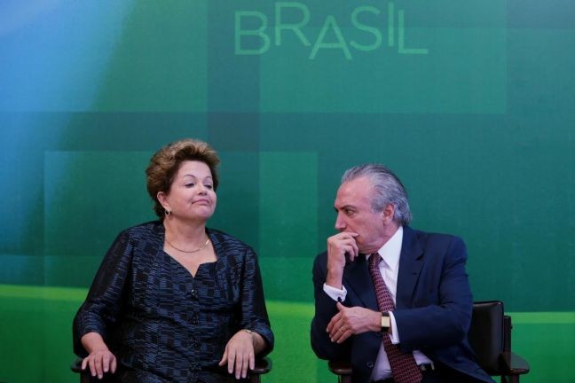 Dilma Rousseff e Michel Temer (Foto: Orlando Brito)