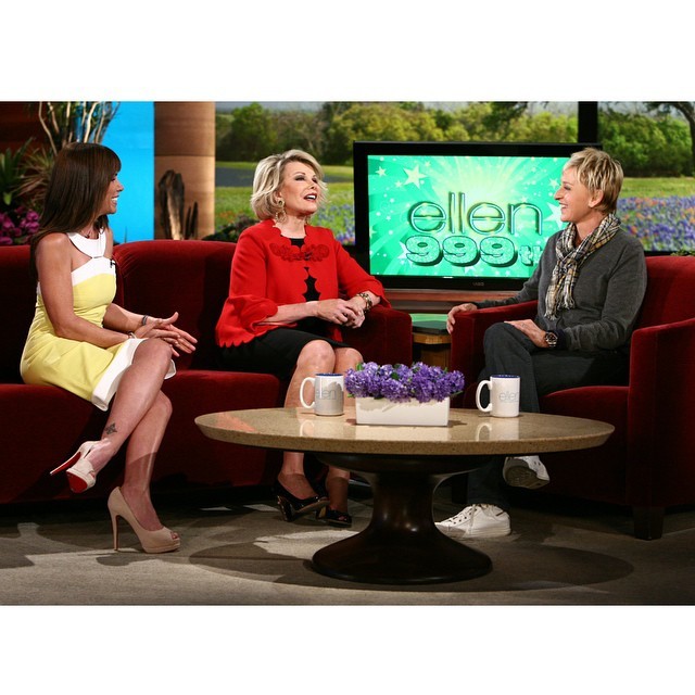 Melissa, Joan e Ellen DeGeneres (Foto: Reprodução/Instagram)