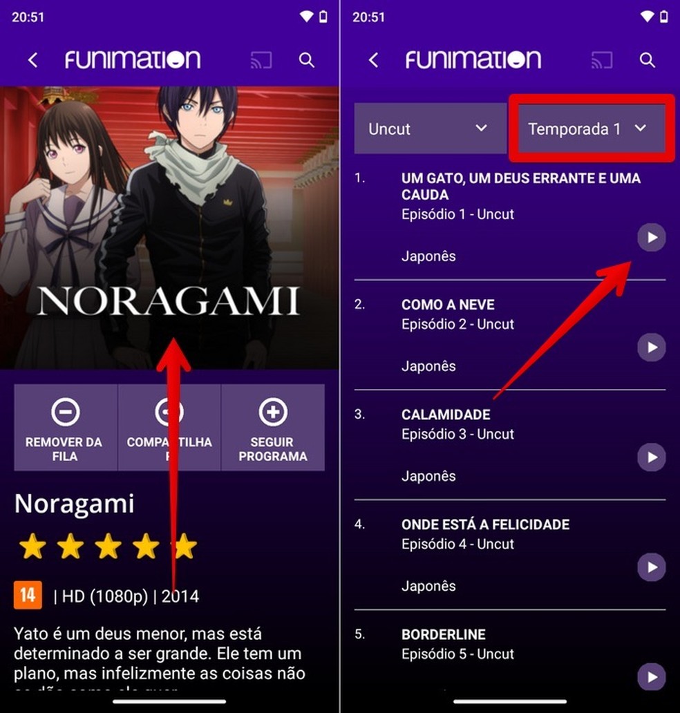 Funimation App Como Assistir A Animes De Graca No Celular Streaming Techtudo