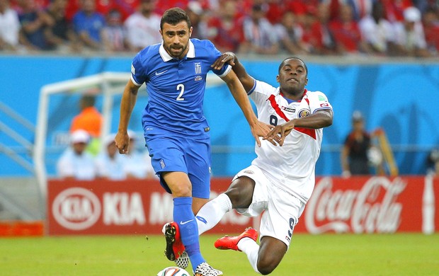  Giannis Maniatis jogo Costa Rica x Grécia (Foto: Reuters)