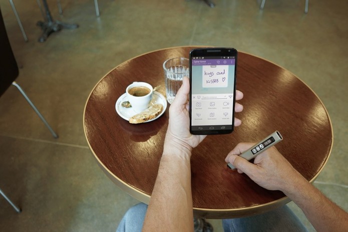 O dispositivo se conecta com smartphones, tablets e outros dispositivos Bluetooth (Foto: Divulgação/Kickstarter)