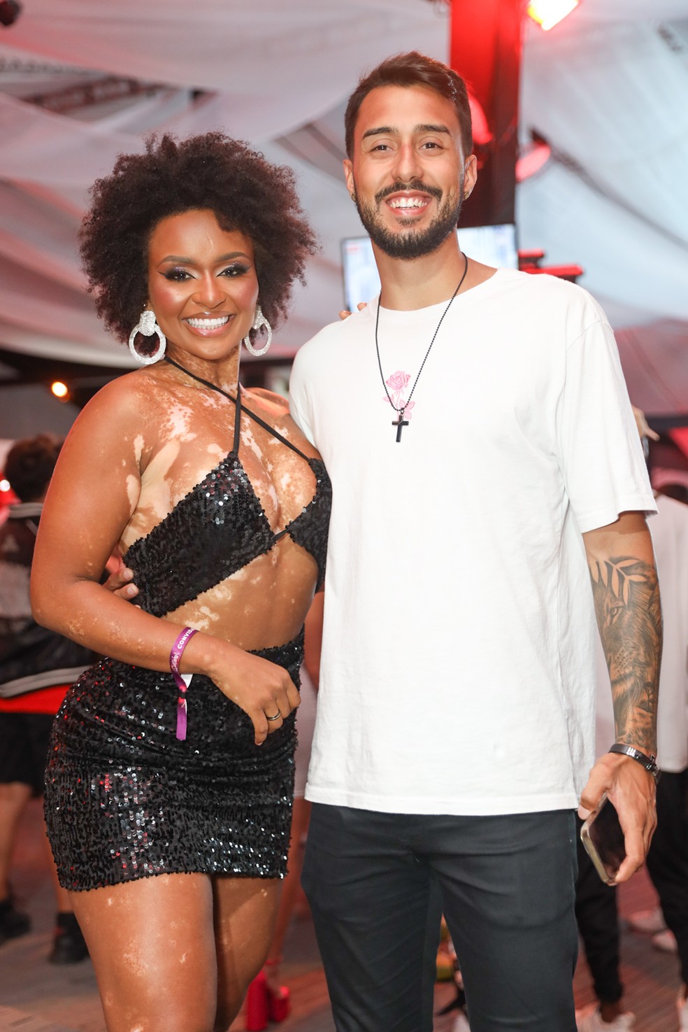 Nat&aacute;lia Deodato e Breno T&oacute;toli &mdash; Foto: Lucas Ramos/BrazilNews