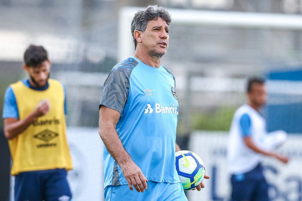 Renato Gaúcho, técnico do Grêmio — Foto: Lucas Uebel / Grêmio, DVG