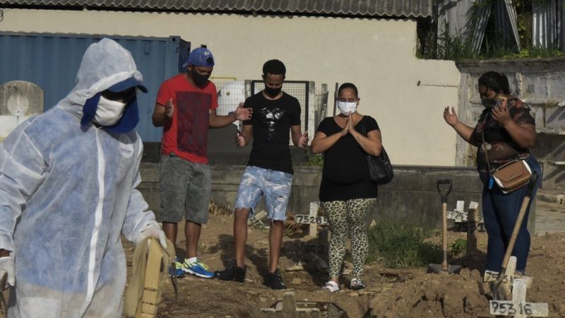 BBC Brasil teve mais de 4 mil mortes diárias pela covid-19 pela primeira vez desde início da pandemia - mais que o dobro do recorde registrado há um mês (Foto: FABIO TEIXEIRA/ANADOLU AGENCY VIA GETTY IMAGES)