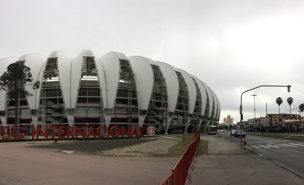 Entorno do Beira-Rio recebeu melhorias para a Copa do Mundo de 2014 (Foto: Luã Hernandez/G1 RS)